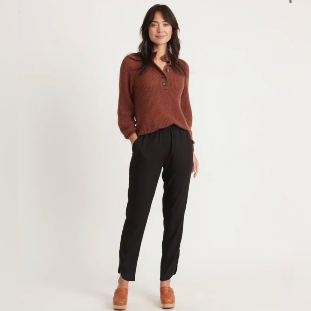 Marine Layer Allison Pant in Black